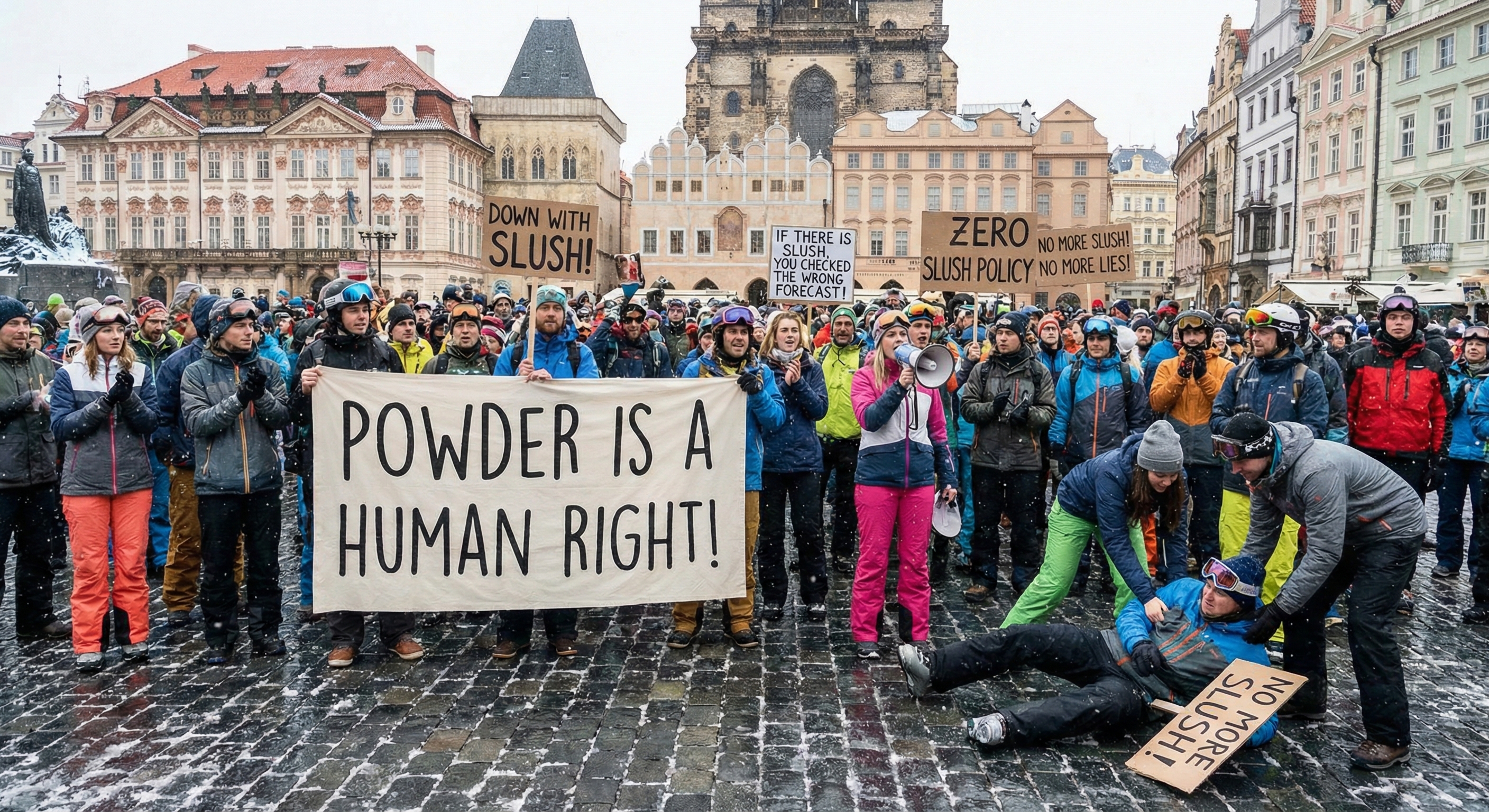 The Anti-Slush Coalition: "Powder Is a Human Right!"